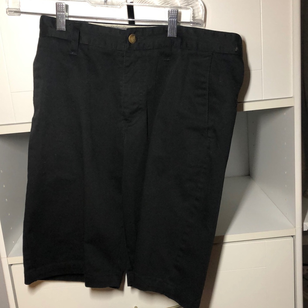 Black Volcom shorts